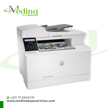 Imprimante multifonction HP Color LaserJet Pro M183fw (7KW56A) – Laser couleur, Wi-Fi, ADF, 4-en-1