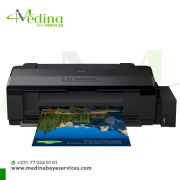 Imprimante Epson EcoTank L1800 A3 Jet D'Encre USB Wi-Fi Noir – Qualité Photo Professionnelle