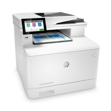 Imprimante multifonction couleur HP LaserJet Enterprise M480f – Rapide, sécurisée, Wi-Fi, impression recto verso automatique