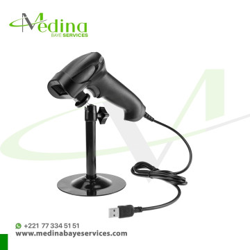 Lecteur de codes-barres portable sans fil NETUM NT-F6 – Laser 1D, 2,4 GHz, haute précision