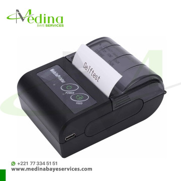 Mini imprimante thermique sans fil USB 57mm – Reçus & billets portables