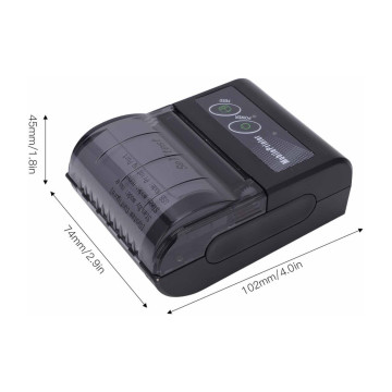 Mini imprimante thermique sans fil USB 57mm – Reçus & billets portables