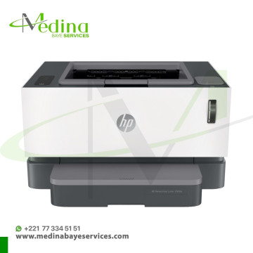 Imprimante HP Neverstop Laser 1000a – Monochrome, 600 x 600 DPI, A4, Rechargeable, Économique