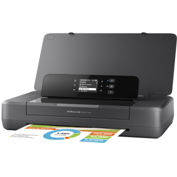 Imprimante HP OfficeJet 202 Mobile Couleur – Portable, Sans Fil, Jet d’Encre, Haute Qualité, Idéale en Déplacement
