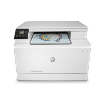 Imprimante multifonction HP Color LaserJet Pro M182n – Laser couleur rapide, scanner, copieur, connectivité Ethernet