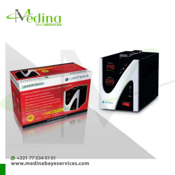 Onduleur Light Wave UPS 1550VA 2P – Protection Électrique Fiable avec AVR et Batterie