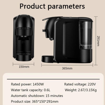 Machine à Café et Expresso 3 en 1 ST-504 – Expresso, Café Filtre & Cappuccino Facile
