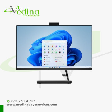 Ordinateur Lenovo AIO 3 24" i5 11e Gén, 8Go RAM, 1To HDD – Écran FHD | PC Tout-en-un