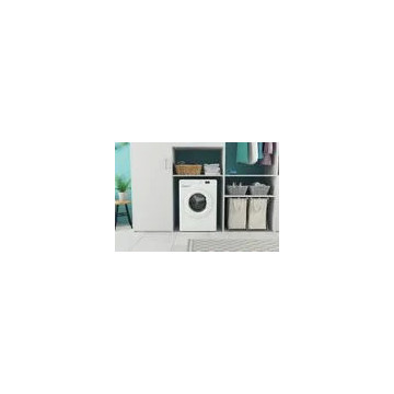 Lave-linge Indesit MTWA 91284 WFR – 9 kg, Chargement Frontal, 1200 tr/min, Programmes Rapides & Push&Wash