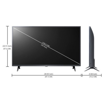 TV LG 43UP7500PTC 43" – Smart TV 4K UHD HDR LED avec webOS