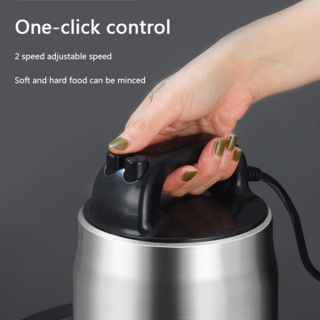 Hachoir à viande électrique en acier inoxydable ZS-G56 – Puissant, Précis et Durable