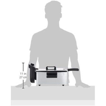 Friteuse électrique SOKANY 3,5L WJ-800 – Puissante, familiale et facile à nettoyer