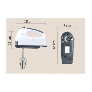 Batteur portatif Scarlett HE-133 – 100W, 7 vitesses – Mélangeur multifonction rapide et compact