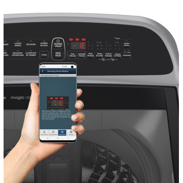 Lave-linge Samsung Top Load avec technologie Wobble, DIT et distributeur magique – Puissant et performant