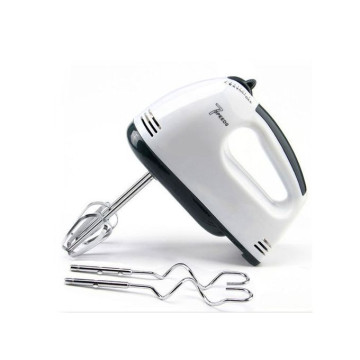 Batteuse Électrique sur Socle Inox 100W – 7 Vitesses Réglables pour Pâtisserie, Crèmes, Pâtes & Gâteaux