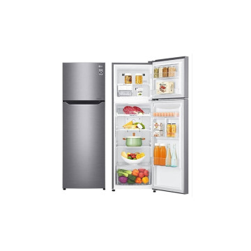 Réfrigérateur LG 272L GN-B272SQCB - Inox, Double Porte, No Frost, Inverter