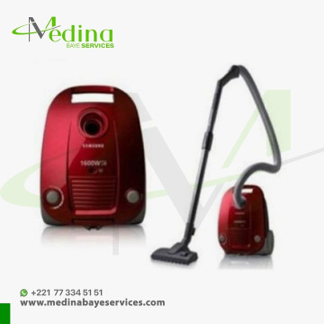 Aspirateur Samsung SC4130 – Aspirateur avec Sac Puissant 1600W, Compact, Léger, Silencieux et Haute Performance