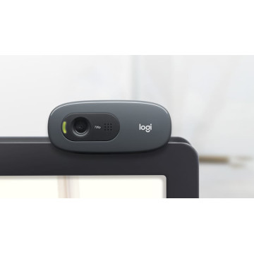 Webcam Logitech C270 3MP | HD 720p, USB 2.0, Micro Intégré