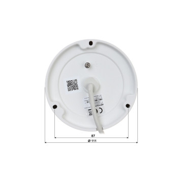 Caméra Dôme IP Hikvision 4MP DS-2CD1143G0-I | Vision Nocturne & Po