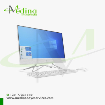 Ordinateur All-in-One HP 24-DF0157C – Dual Core J5040, 8 Go RAM, 1 To HDD, Écran 23,8