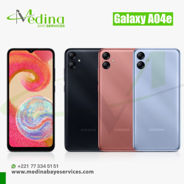 Samsung Galaxy A04e – 6.5", 3 Go de RAM
