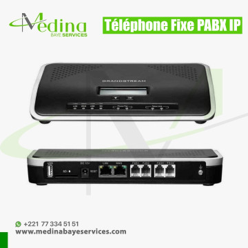 Standard téléphonique IP Grandstream UCM6202/UCM6204 – PABX VoIP professionnel