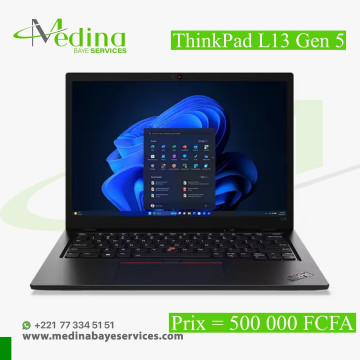 Lenovo ThinkPad L13 – Core i5, 16Go RAM, 512Go SSD, Écran 14” Full HD Ultra-Puissant et Léger