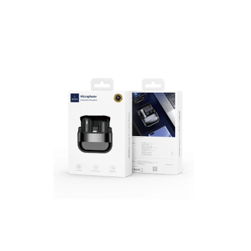 Microphone sans fil portable WiWU Wi-WM002 | Audio clair et professionnel