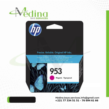 Cartouche d’Encre Authentique HP 953 – Noir / Couleur – Haute Qualité pour HP OfficeJet Pro