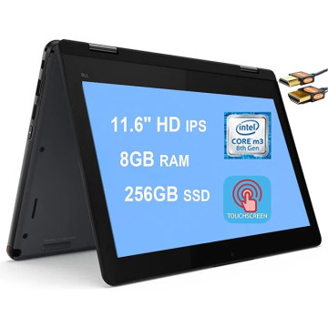 Lenovo ThinkPad Yoga 11e X360 - PC Portable Tactile i3, 8Go RAM, 256Go SSD | Robuste & Convertible