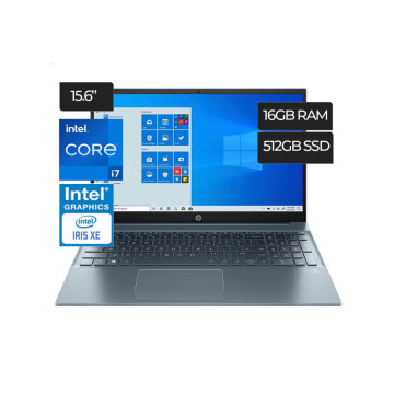 HP Pavilion 15-EG2373 i7 11e Gén, 16 Go RAM, 512 Go SSD, Écran Tactile 15,6" – PC Portable Performant