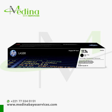 Cartouche Toner HP 117A (W2070A) Noir, Rouge, Bleu, Jaune – Qualité professionnelle HP