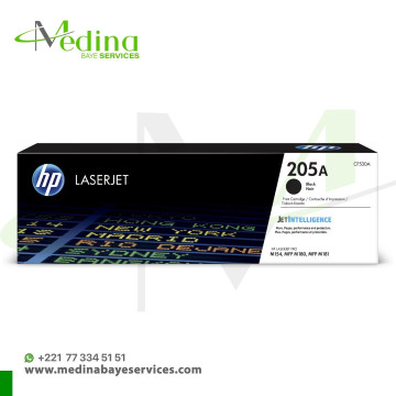 Cartouche Toner HP-205A Noir, Bleu, Rouge, Jaune authentique