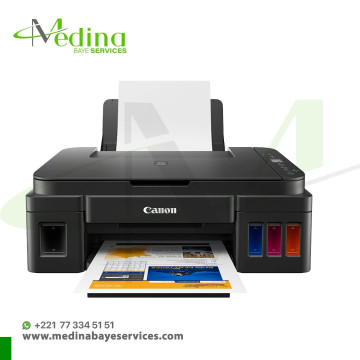 Imprimante Multifonction Canon Pixma G2411 – Réservoir Rechargeable, Impression Économique, Copie & Scan – USB, Jet d’Encre Coul